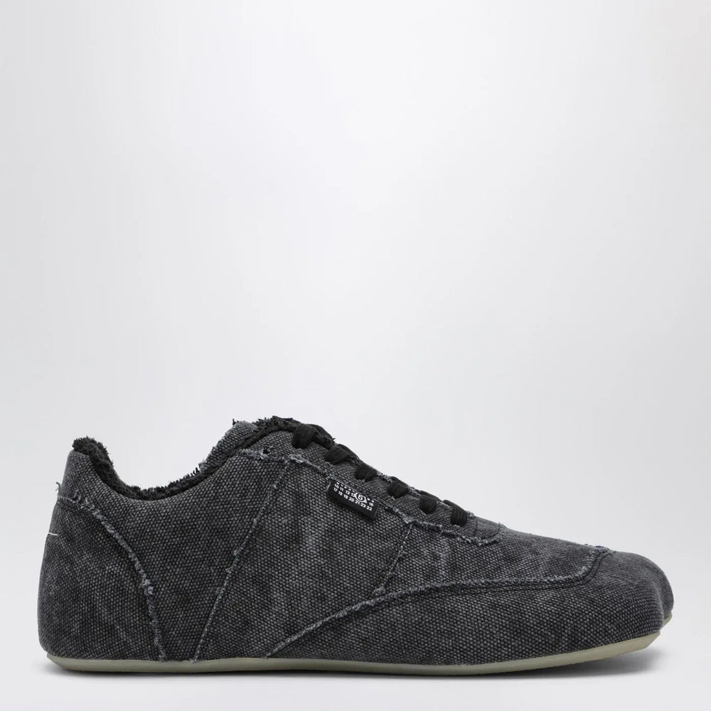 MM6 Maison Margiela - Anatomic Sneakers black canvas Brand Shoes 41 IT