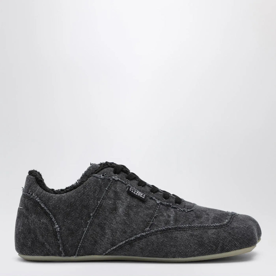 MM6 Maison Margiela - Anatomic Sneakers black canvas Brand Shoes 41 IT
