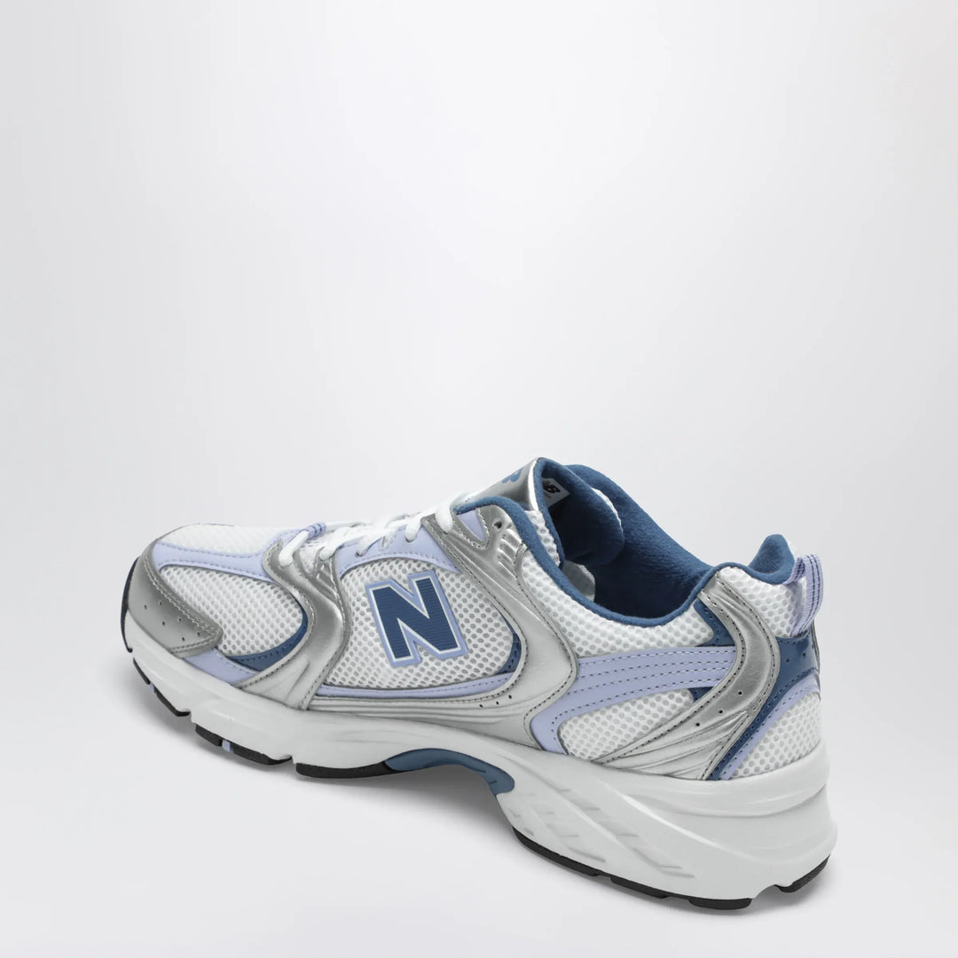 New Balance - 530 Sneakers in Silver Metallic / Daybreak / Magic Blue Brand Shoes