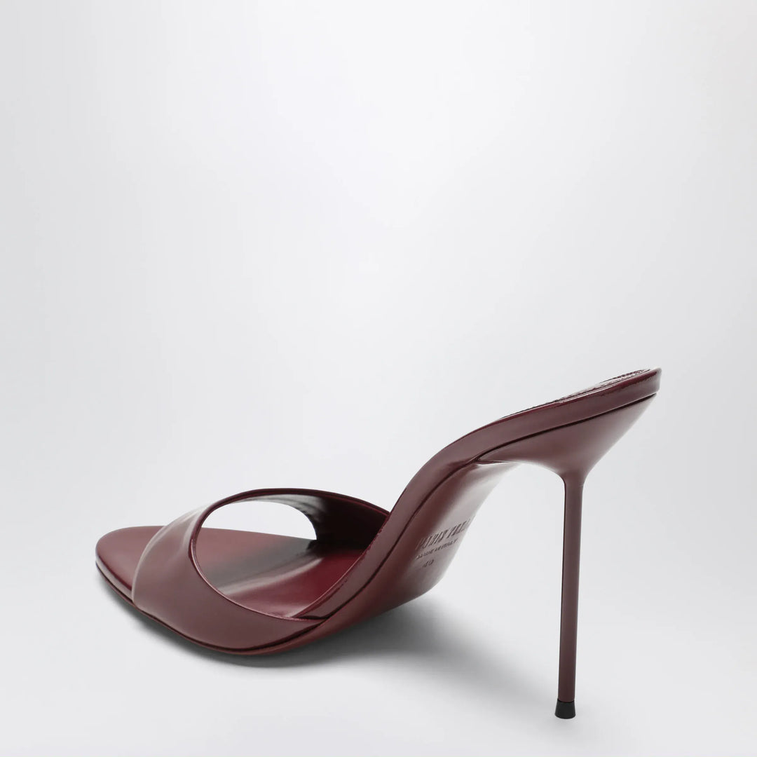 Paris Texas - Lidia mules in amarena patent leather Brand Shoes