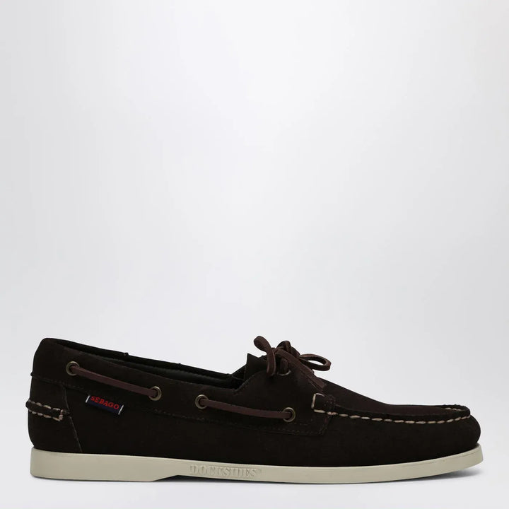 Sebago - Portland Flesh Out loafer brown in suede Brand Shoes 7 US