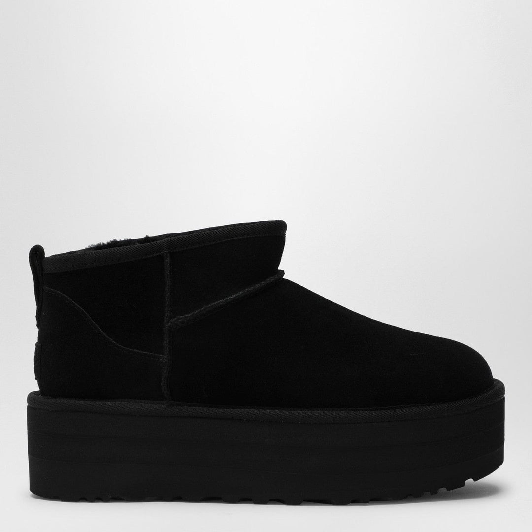 Shoes 10 US UGG - Classic Ultra Mini black boot with platform Brand
