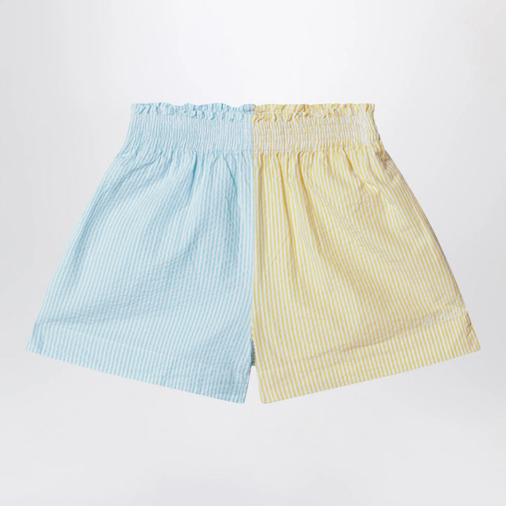 MC2 Saint Barth - Color-block striped shorts Brand Shorts 10Y