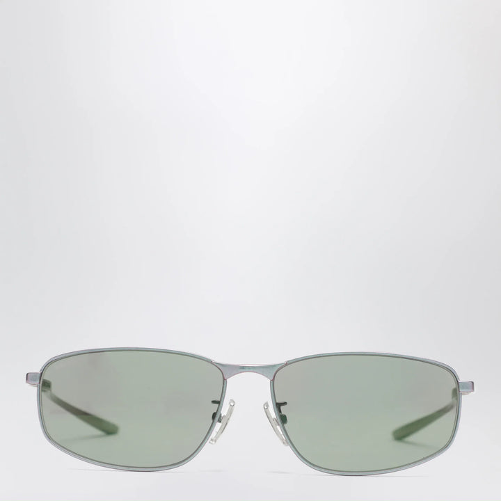Balenciaga - Rectangular Pink Metallic sunglasses Brand Sunglasses TU