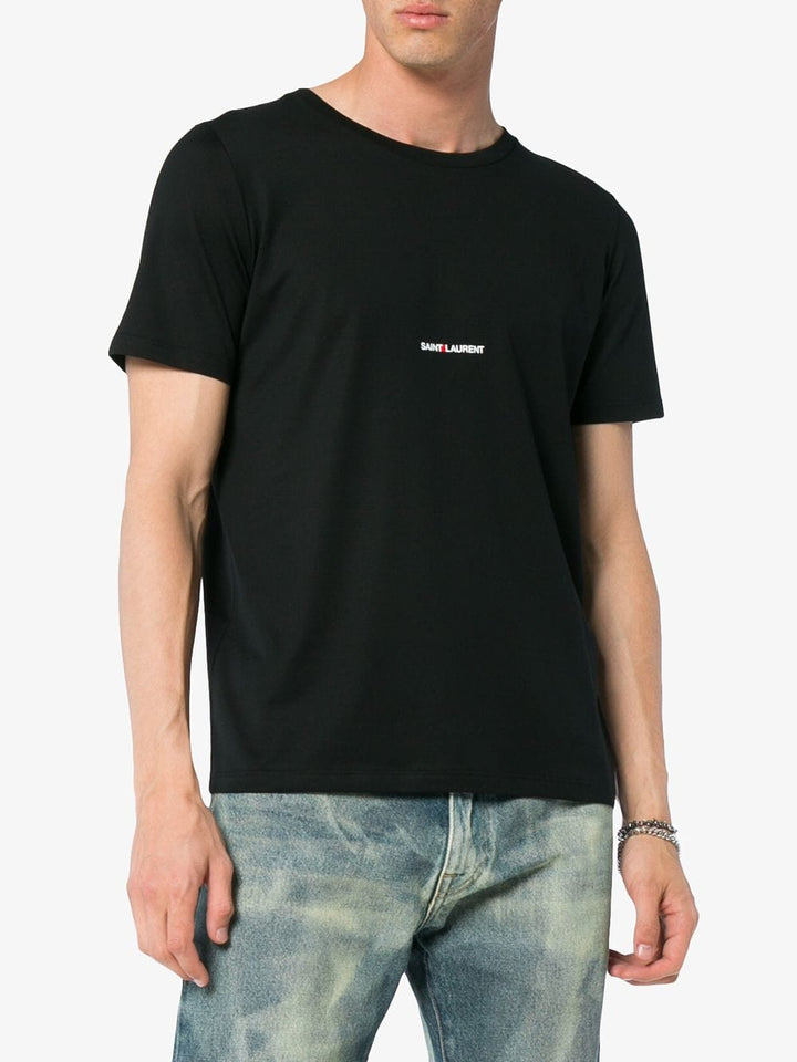 Saint Laurent Topwear Saint Laurent T-shirts and Polos Black Saint Laurent T-shirts and Polos Black at Italian Luxury Group Brand