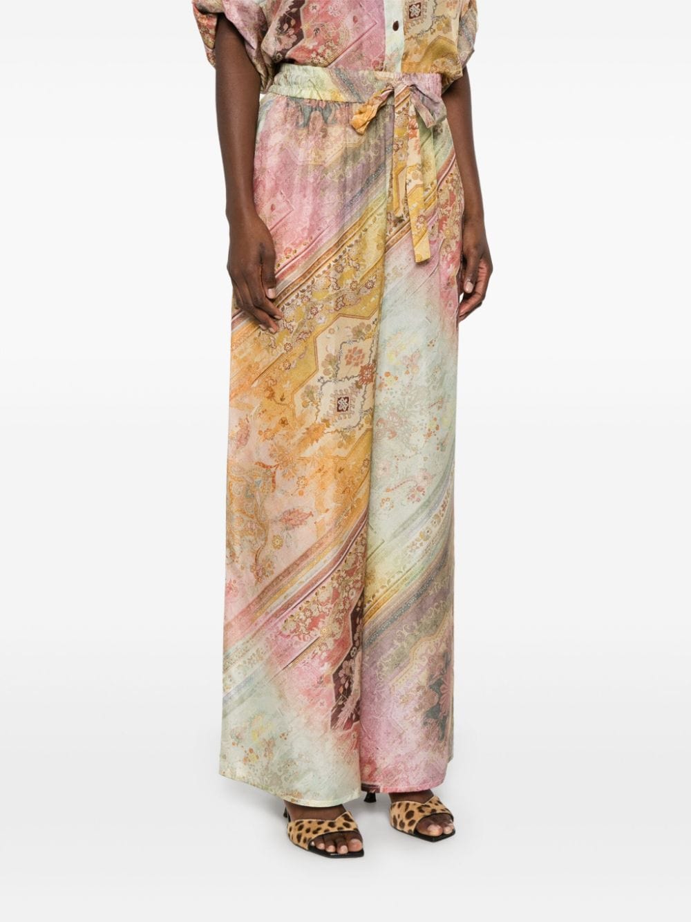 Zimmermann Trousers 2 Zimmermann Trousers MultiColour Zimmermann Trousers MultiColour Brand