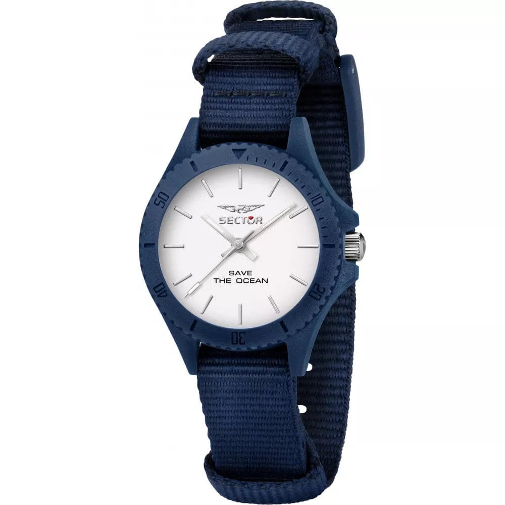 Sector Watch Sector Ladies Save The Ocean Blue Nato Watch Brand